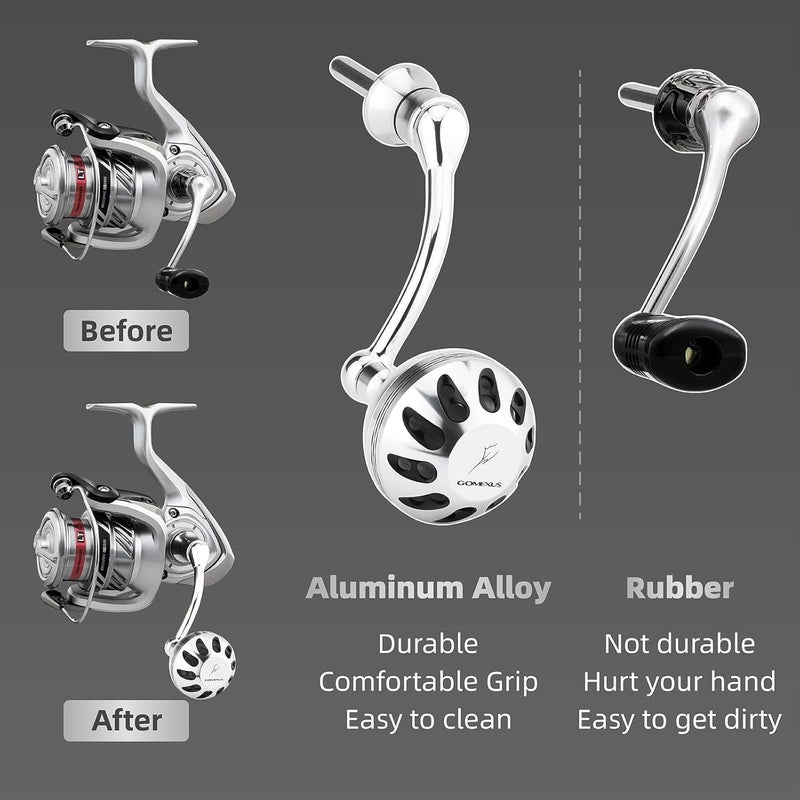 GOMEXUS Power Handle Compatible for Daiwa Revros LT Regal LT Legalis LT Crossfire LT Elimilator QR Ultralight Fishing Reel Handle【Please Pay Attention to [Style Name] When selecting】 - Image 3